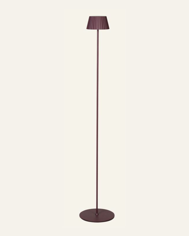 LED-Stehlampe Burgund - 122 cm ø13,5 Burgund - 1