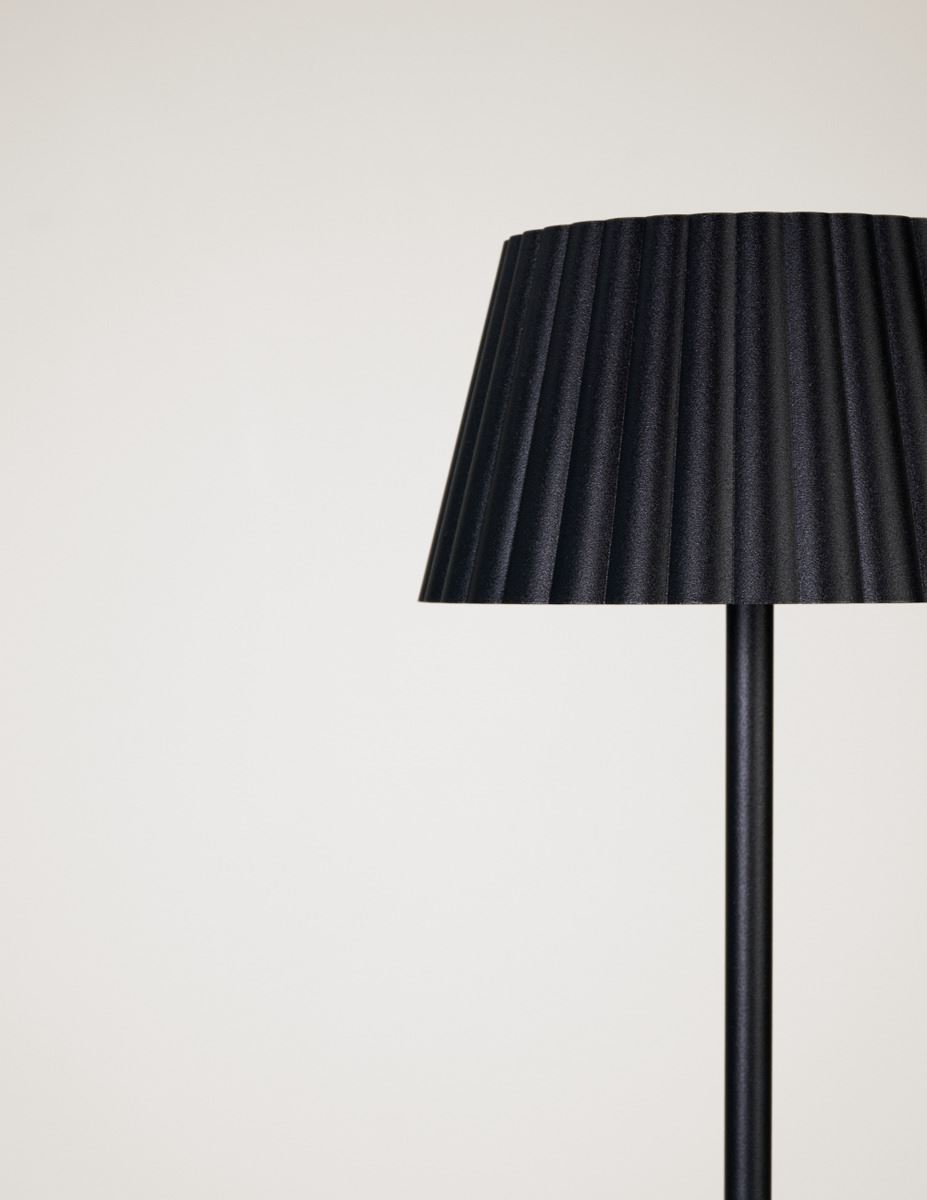 LED-Stehlampe Schwarz - 3