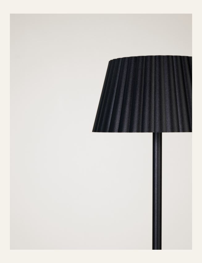LED-Stehlampe Schwarz - 3