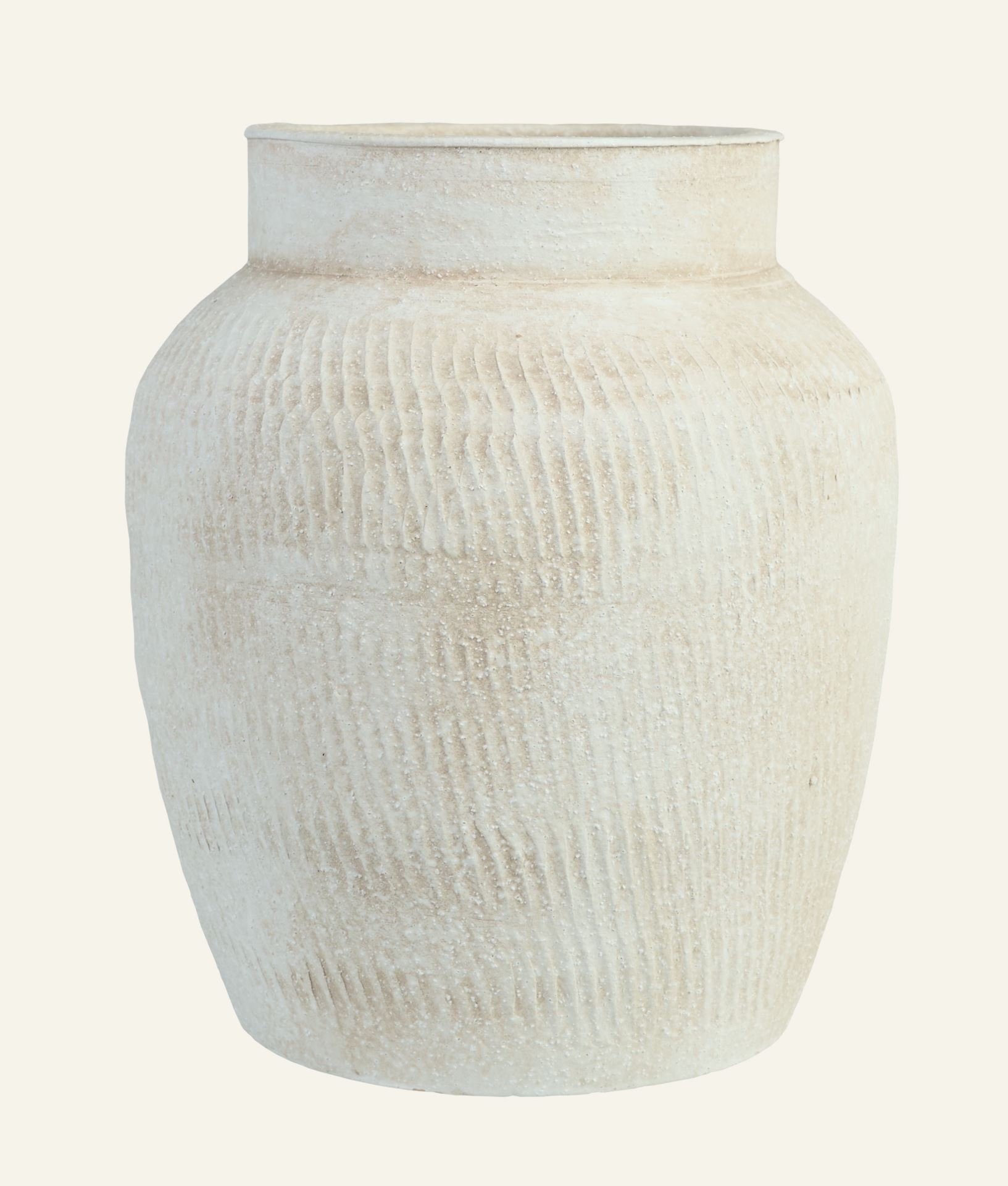 Vase Beige - 19x22,5 cm Beige - 1