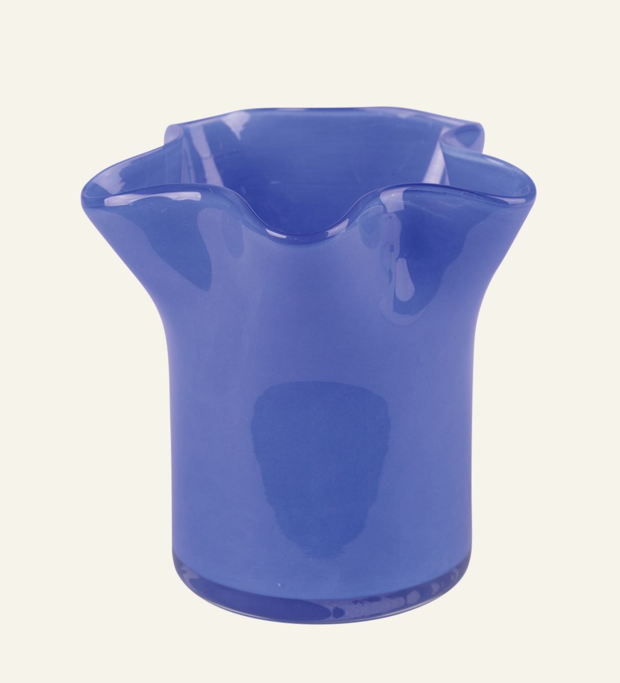 Teelichthalter Blau - 12x12x11,5 cm Blau - 1