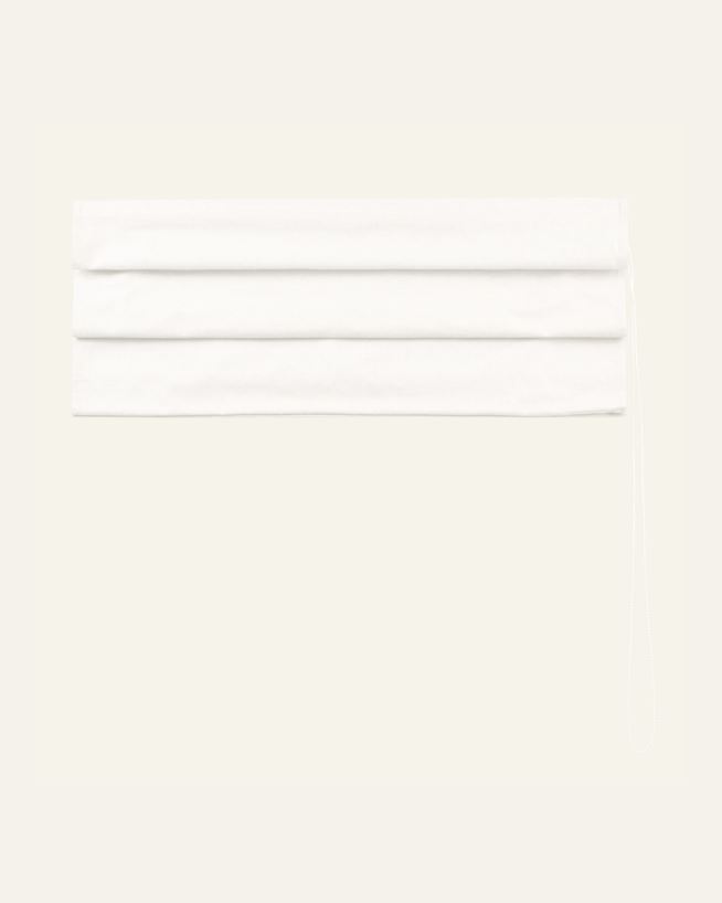 Verdunkelndes Raffrollo Offwhite - 160x160 cm Offwhite - 1