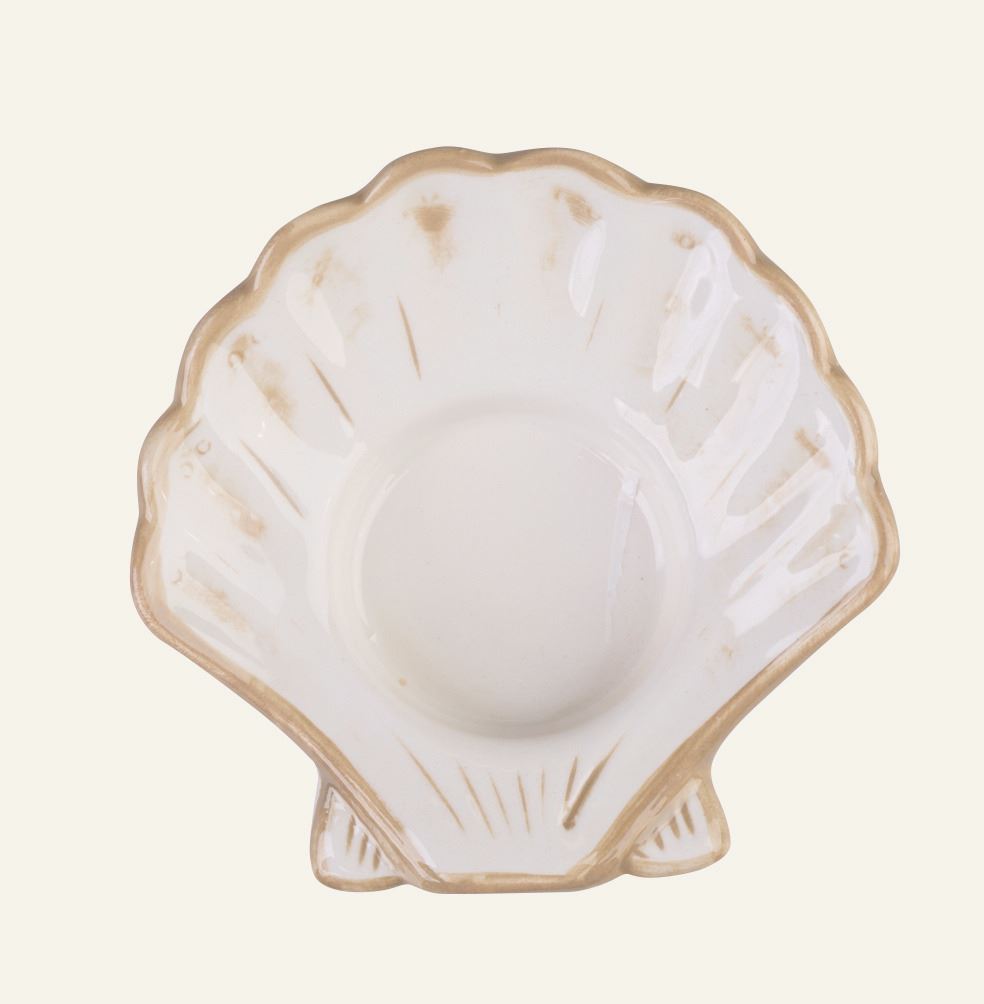 Teelichthalter Beige - 9x8,5x3,4 cm Beige - 1