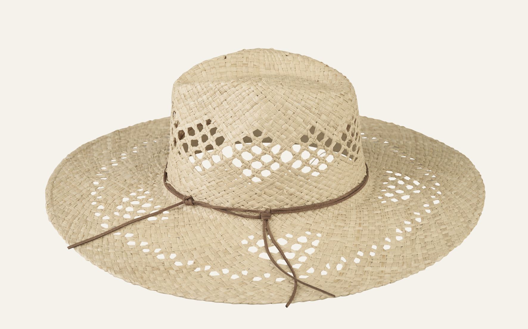 Strohhut Natur - 58 cm Natur - 1