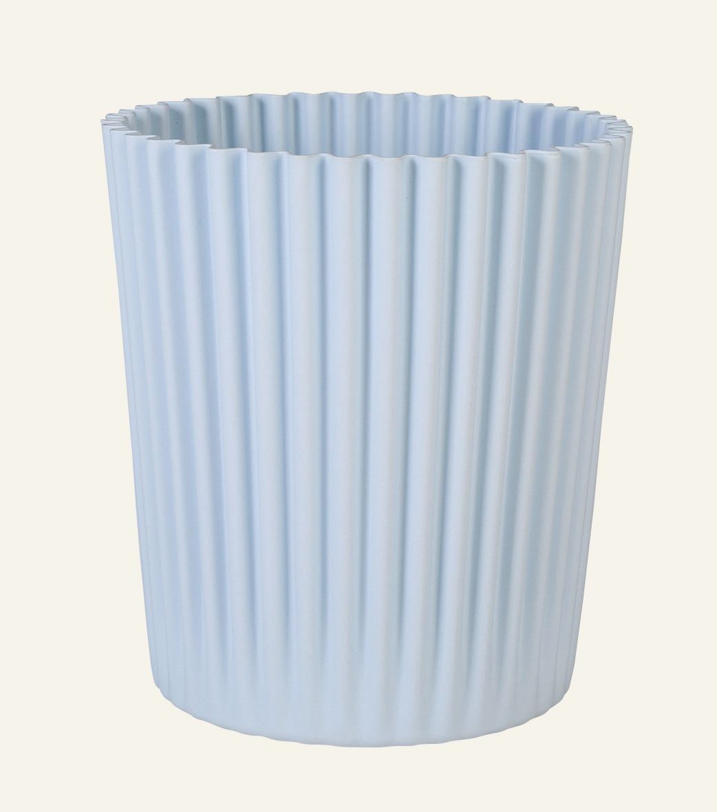 Outdoor-Blumentopf Hellblau - 3