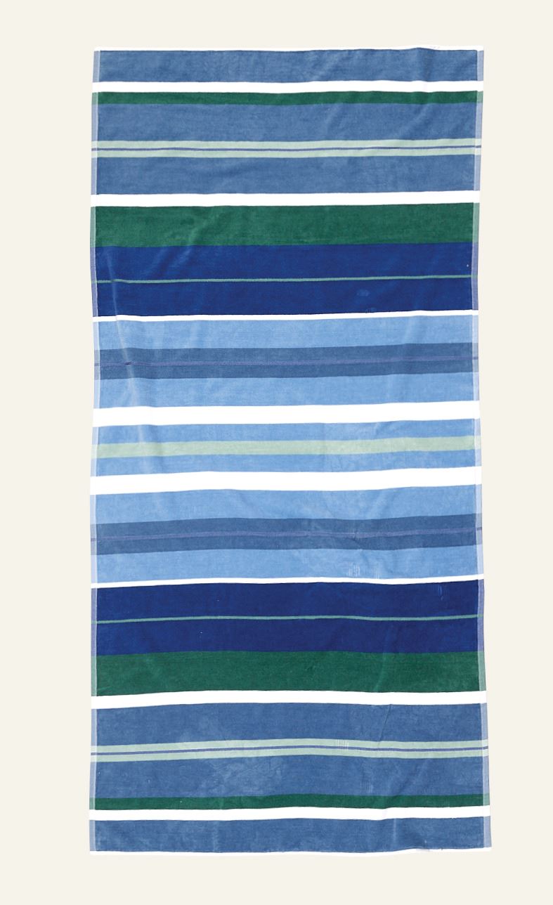 Strandtuch Himmelblau - 90x180 cm Himmelblau - 1