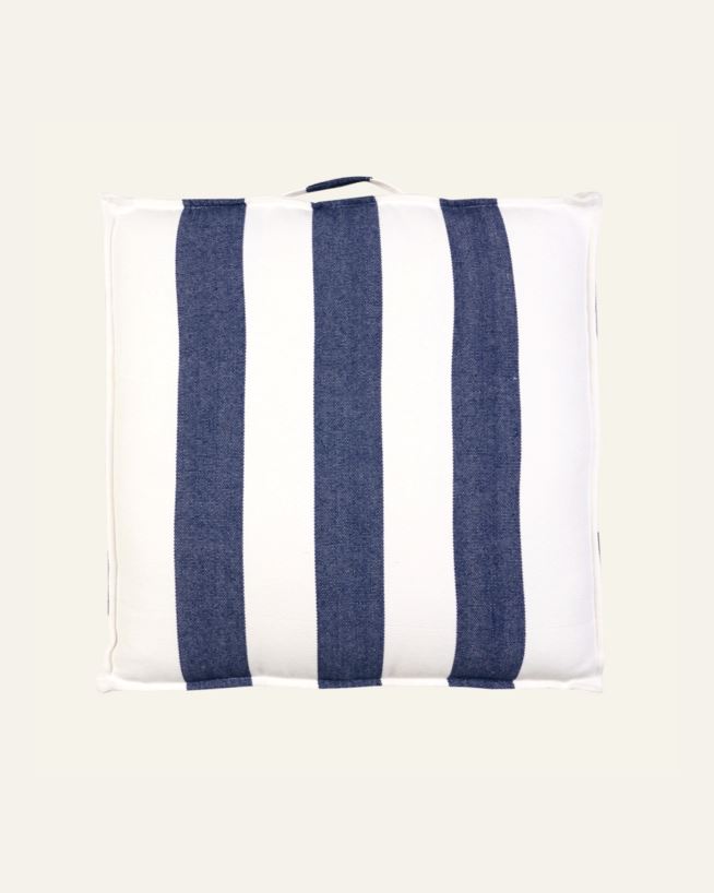 Sitzkissen Marineblau - 60x60x10cm Marineblau - 1