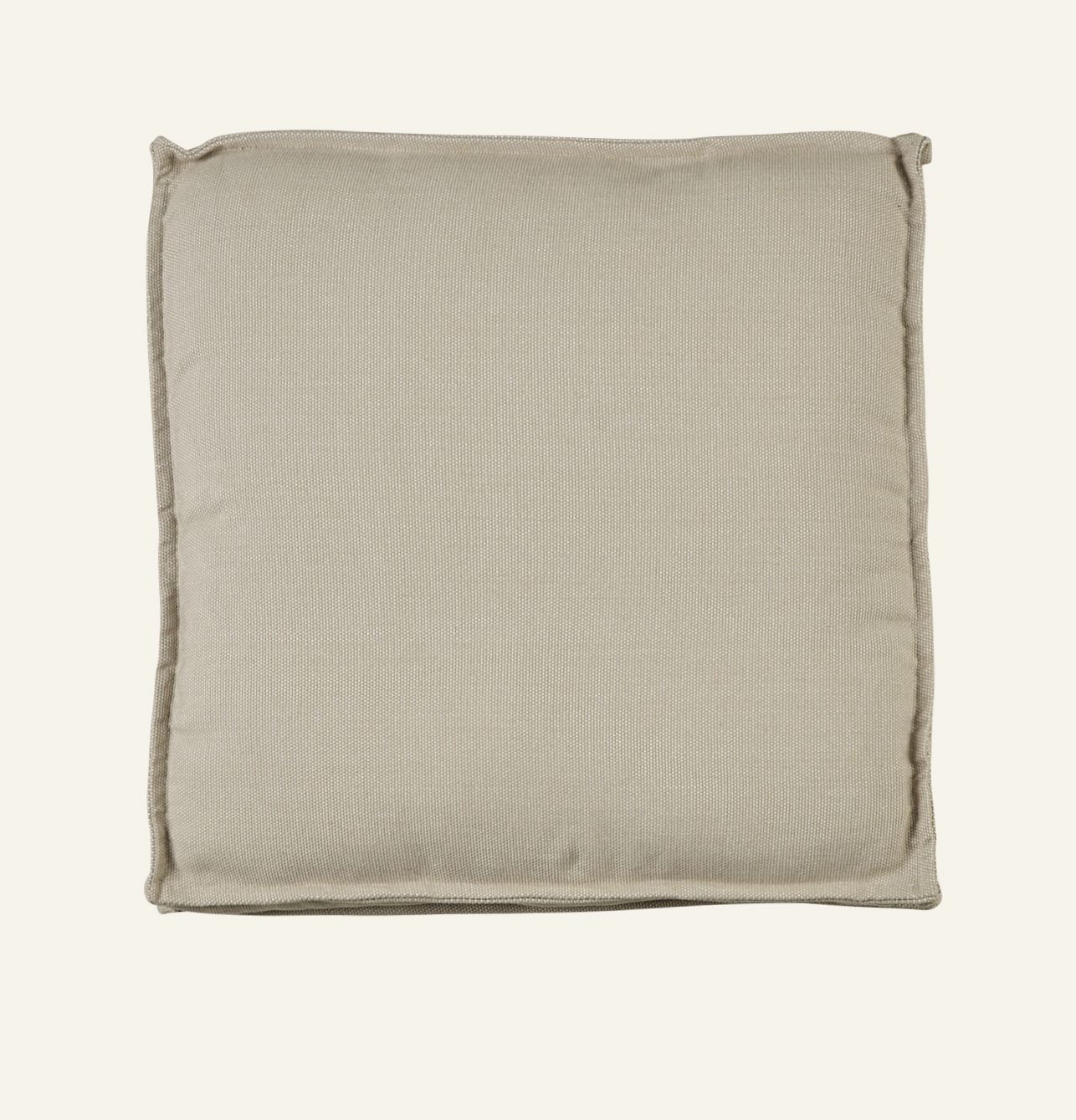Sitzkissen Beige - 48x48x5 cm Beige - 1