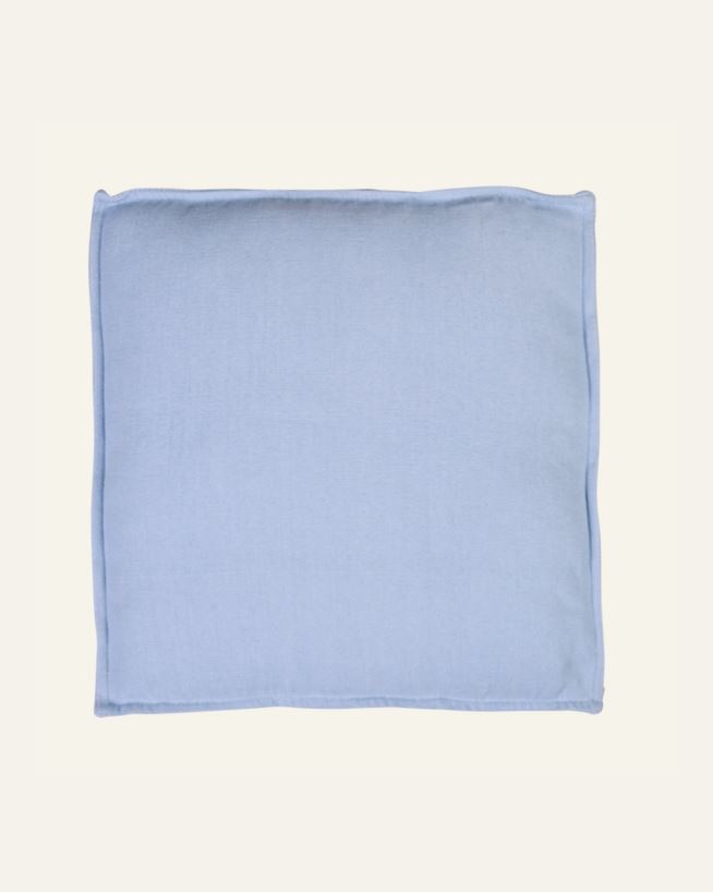 Sitzkissen Himmelblau - 48x48x5 cm Himmelblau - 1