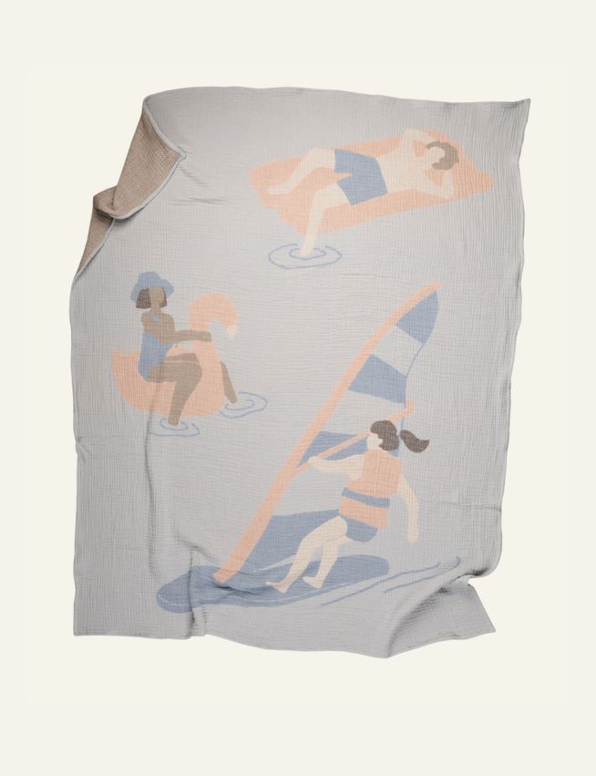 Decke Multi/Blue - 2