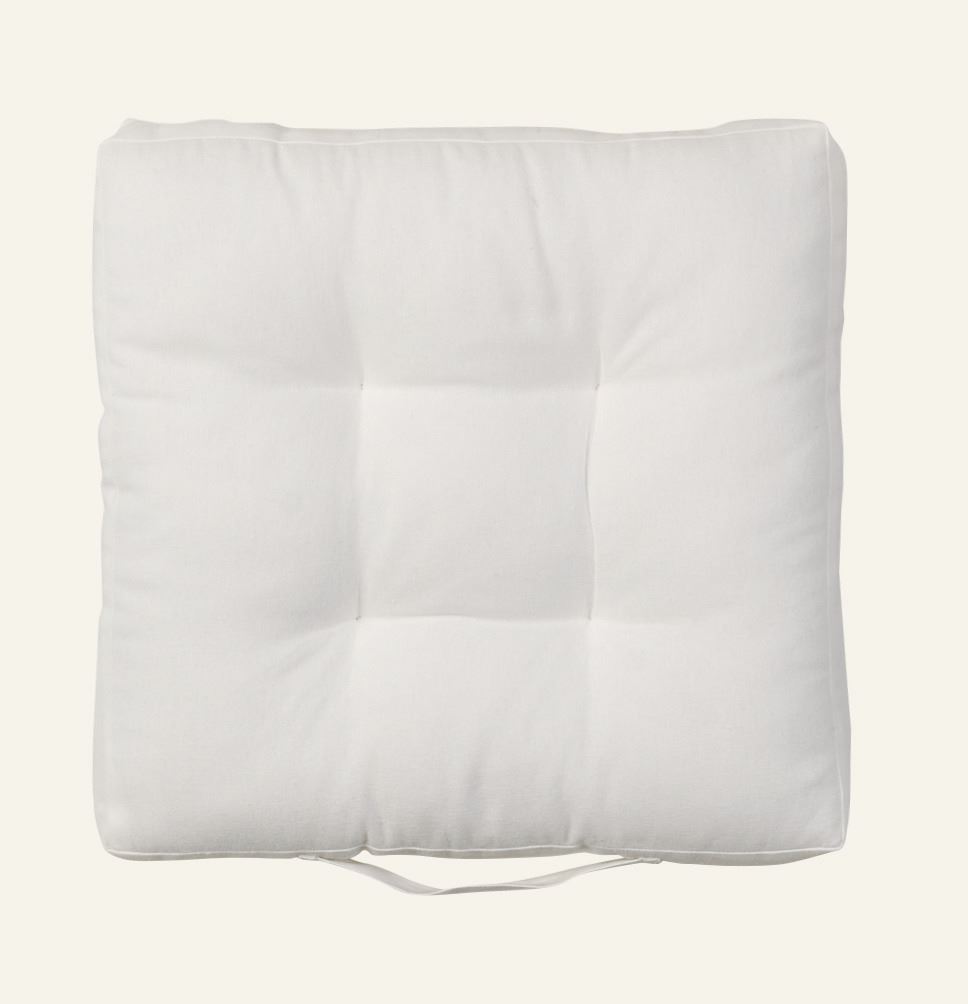 Sitzkissen Offwhite - 40x40x5 cm Offwhite - 1