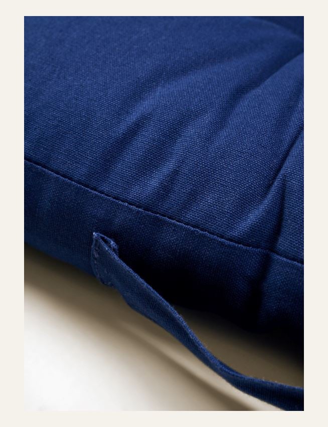 Sitzkissen Marineblau - 3