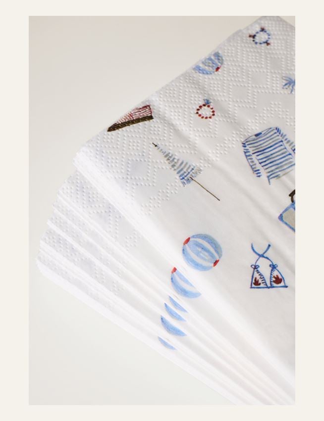 Buffetservietten Multi/Blue - 3