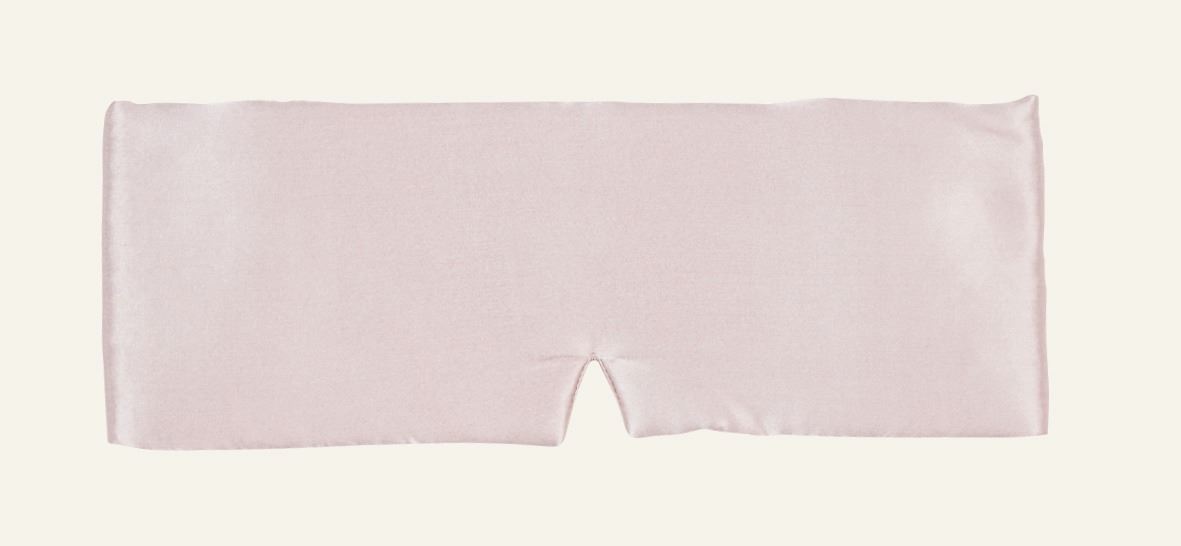 Schlafmaske Puderrosa - 10x27 cm Puderrosa - 1
