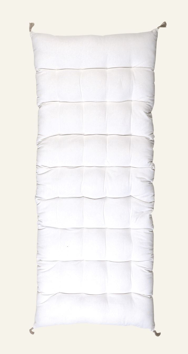 Sitzkissen Offwhite - 60x140x7 cm Offwhite - 1