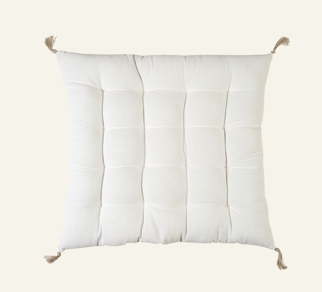 Sitzkissen Offwhite - 60x54x7 cm Offwhite - 1