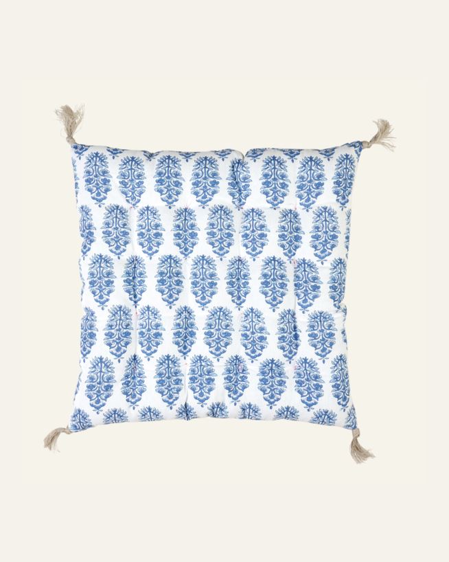 Sitzkissen Blau - 45x45x5 cm Blau - 1