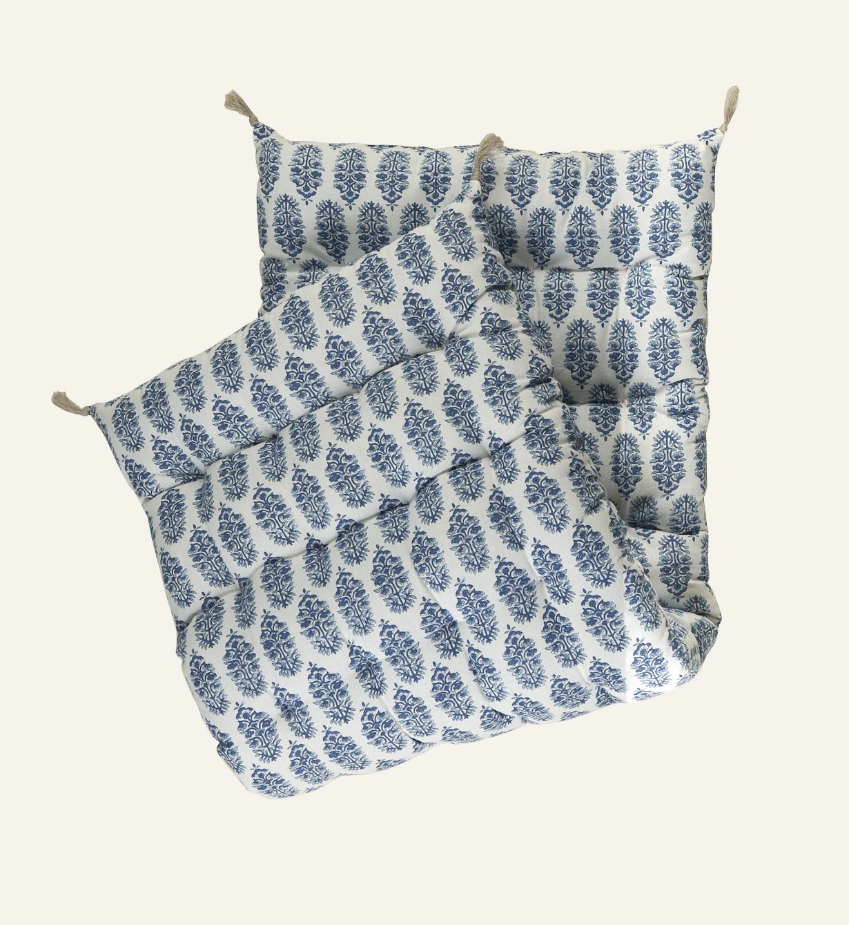 Sitzkissen Blau - 60x140x7 cm Blau - 1