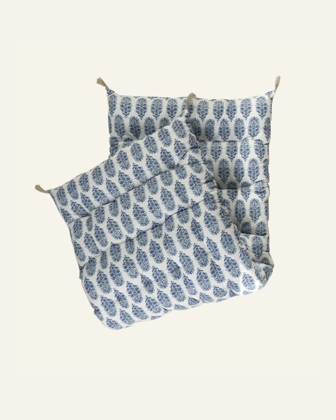 Sitzkissen Blau - 60x140x7 cm Blau - 1