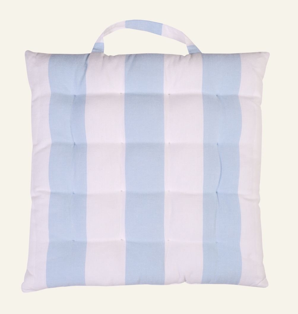 Sitzkissen Himmelblau - 50x50x5 cm Himmelblau - 1