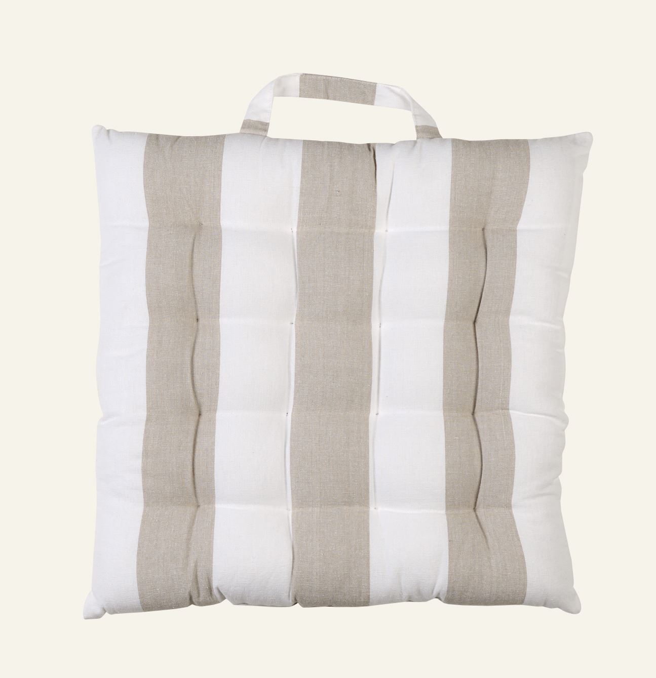 Sitzkissen Beige - 50x50x5 cm Beige - 1