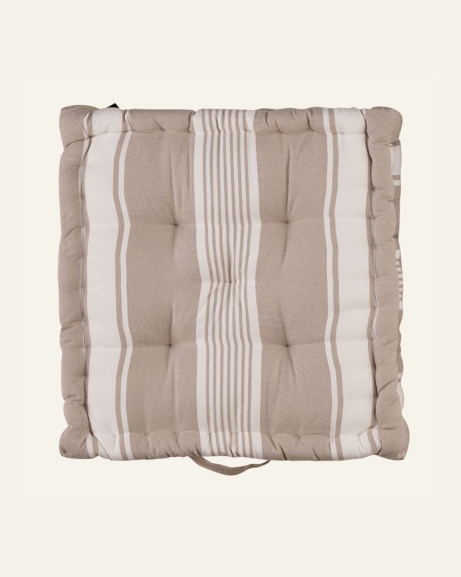 Sitzkissen Taupe - 45x45x7 cm Taupe - 1