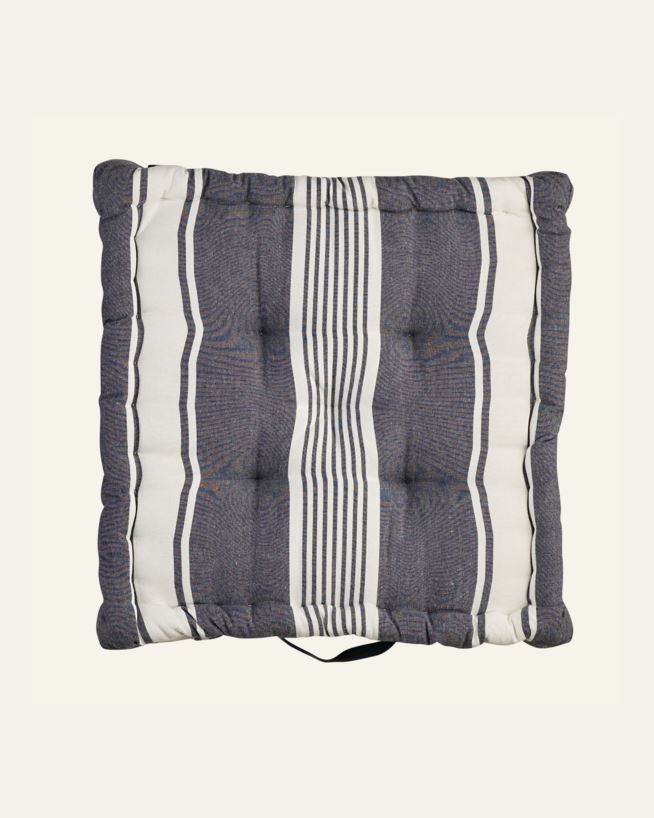 Sitzkissen Dunkelblau - 45x45x7 cm Dunkelblau - 1