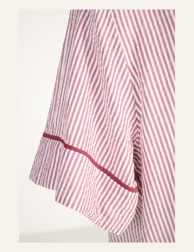 Pyjamahemd Burgund - 4