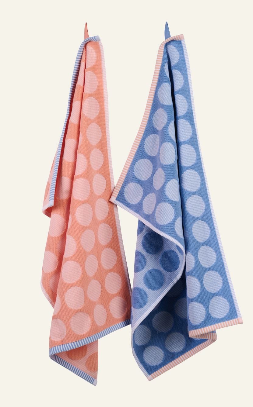 Küchentücher 2 Stück Blau - 45x70 cm Blau - 1