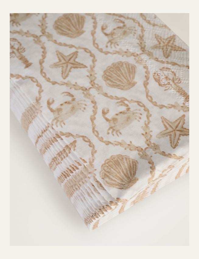 Buffetservietten Beige - 2