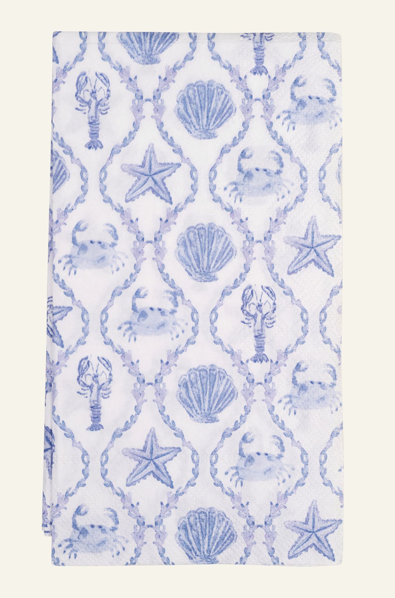 Buffetservietten Blau - 33x42 cm Blau - 1