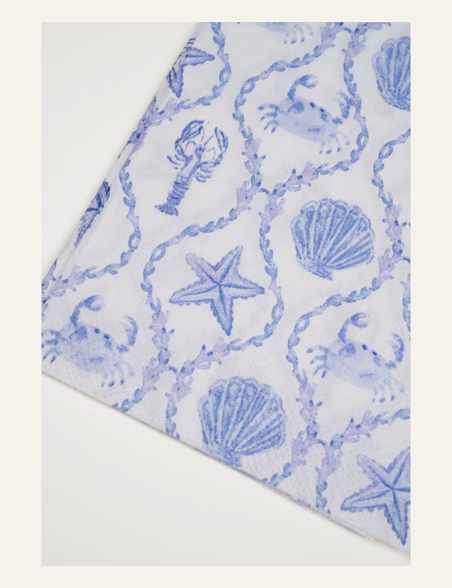 Buffetservietten Blau - 2
