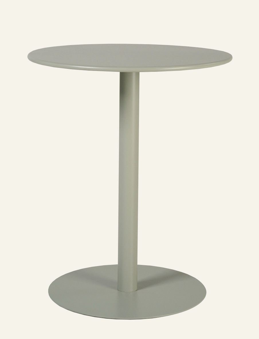 Gartentisch Grau-Grün - 73 cm ø60 Grau-Grün - 1