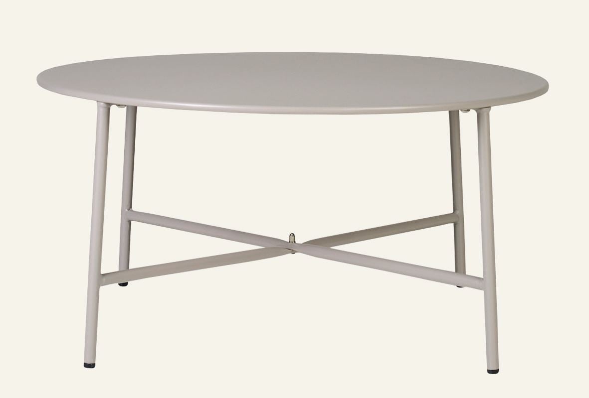Gartentisch Taupe - 35 cm ø70 Taupe - 1