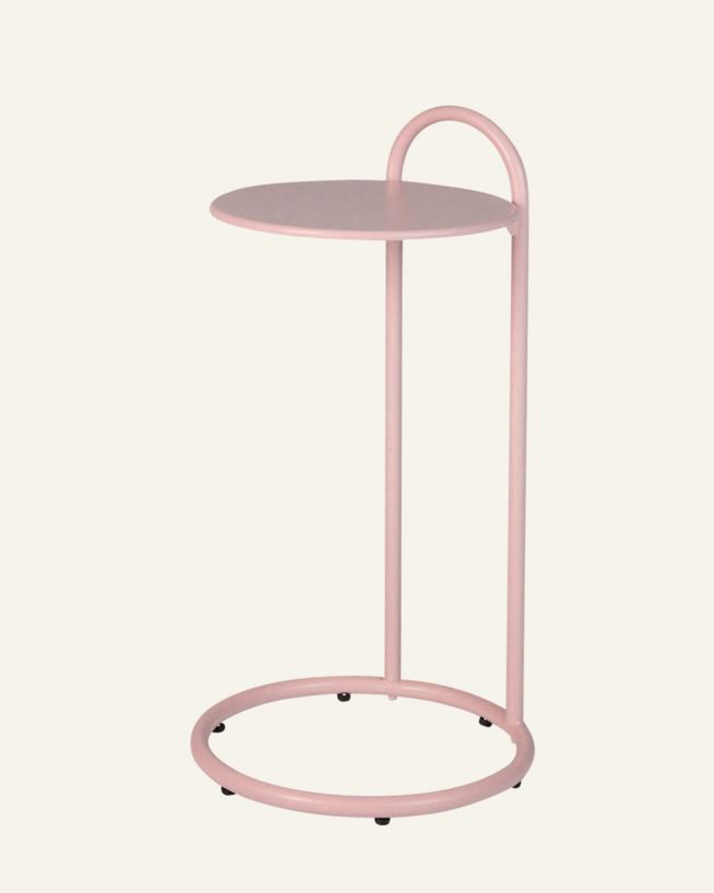 Beistelltisch Puderrosa - 72,5 cm ø35,8 Puderrosa - 1