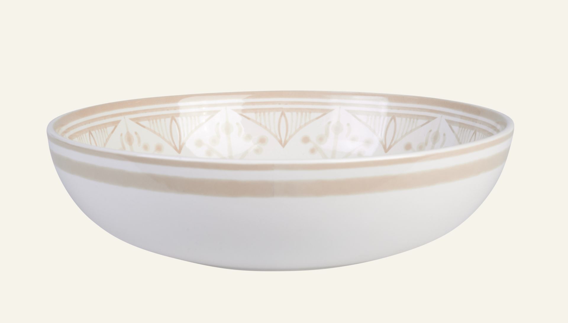 Salatschüssel Beige - ø29 cm Beige - 1