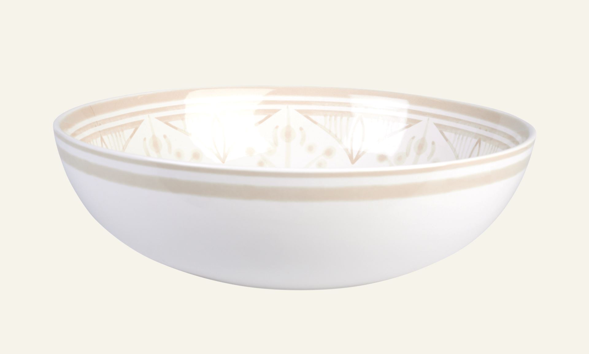 Große Schüssel Beige - ø34 cm Beige - 1