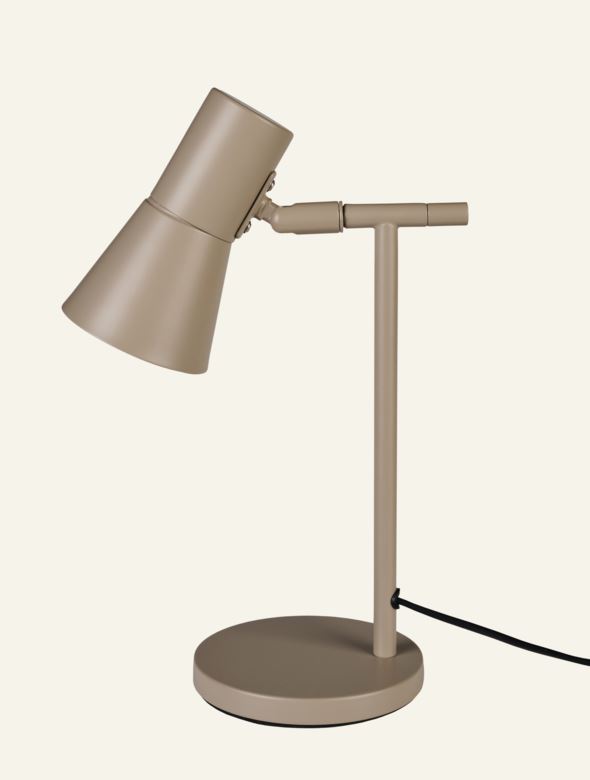 Tischlampe Taupe - 18,8x12x30,4 cm Taupe - 1