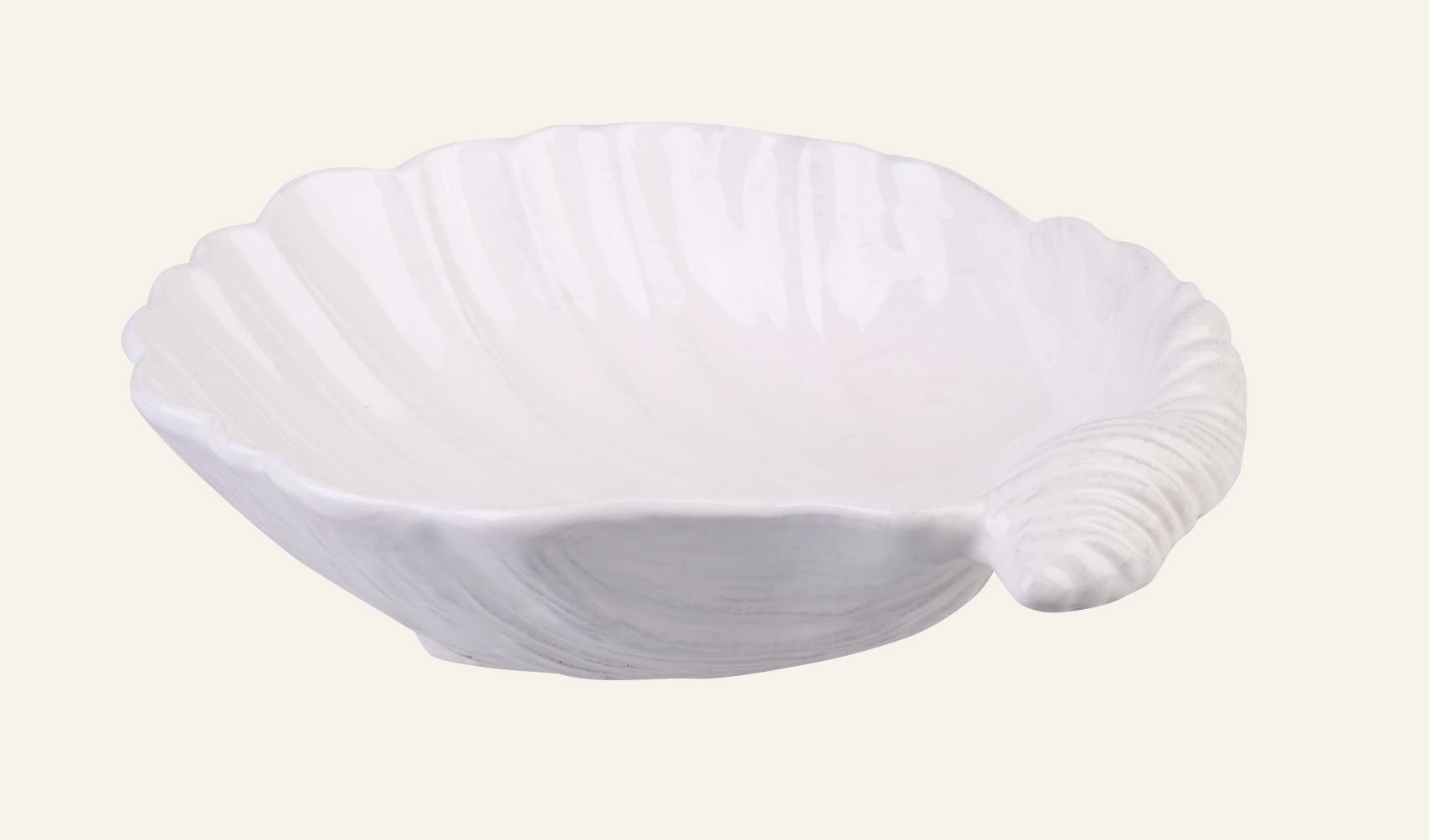 Schüssel Weiß - 32x28x10 cm Weiß - 1