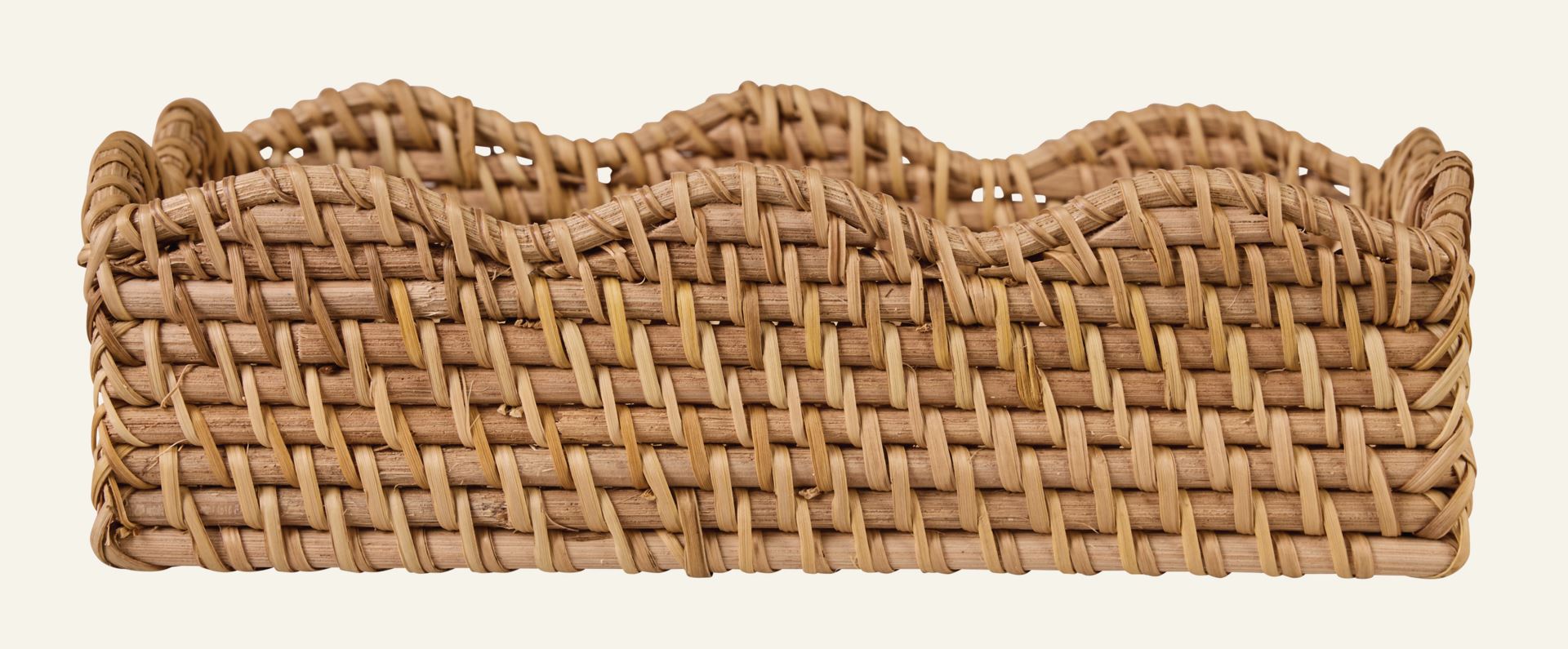 Serviettenkorb Natur - 24,5x15x7,5 cm Natur - 1