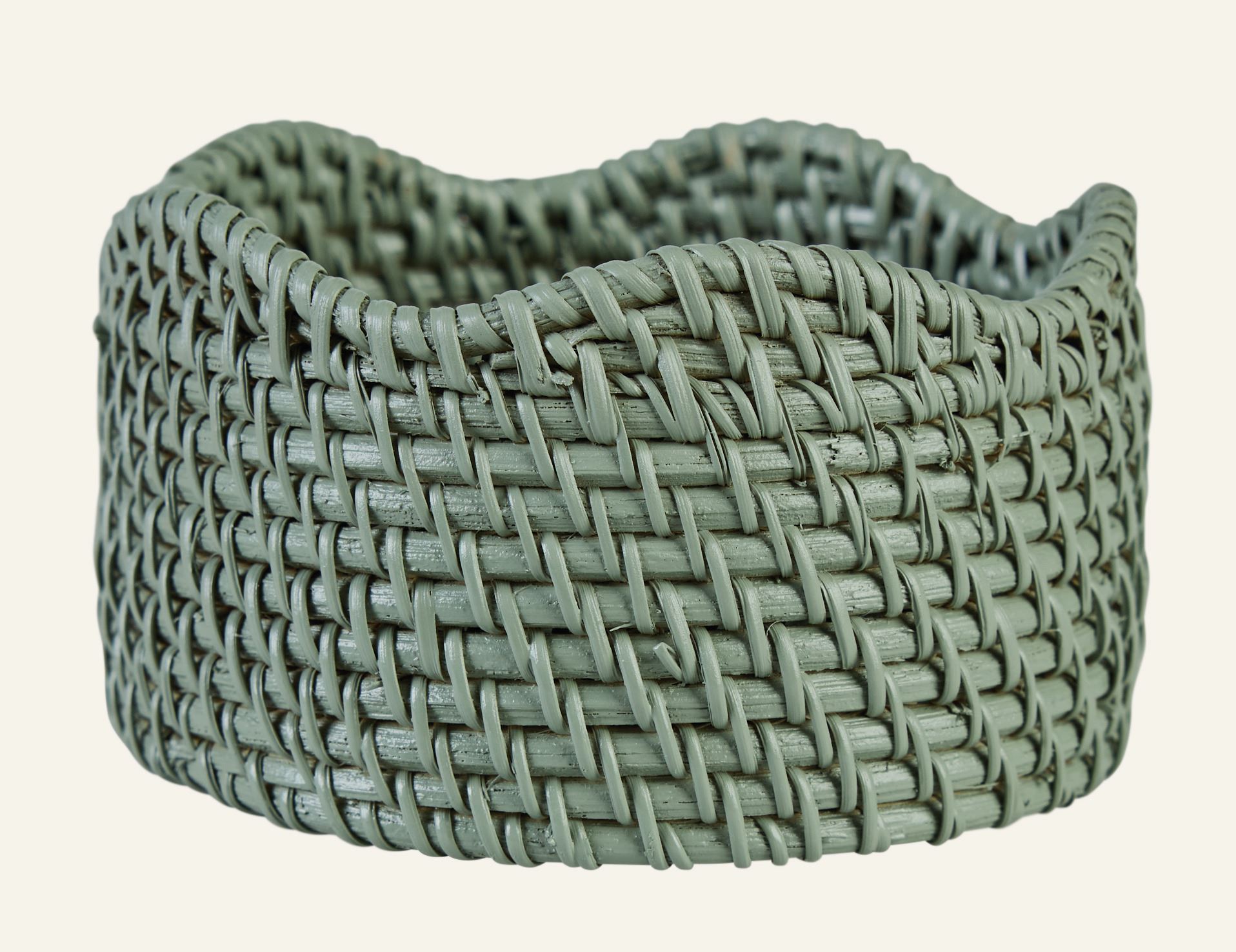 Flaschenkorb Grün - ø12 h7 cm Grün - 1