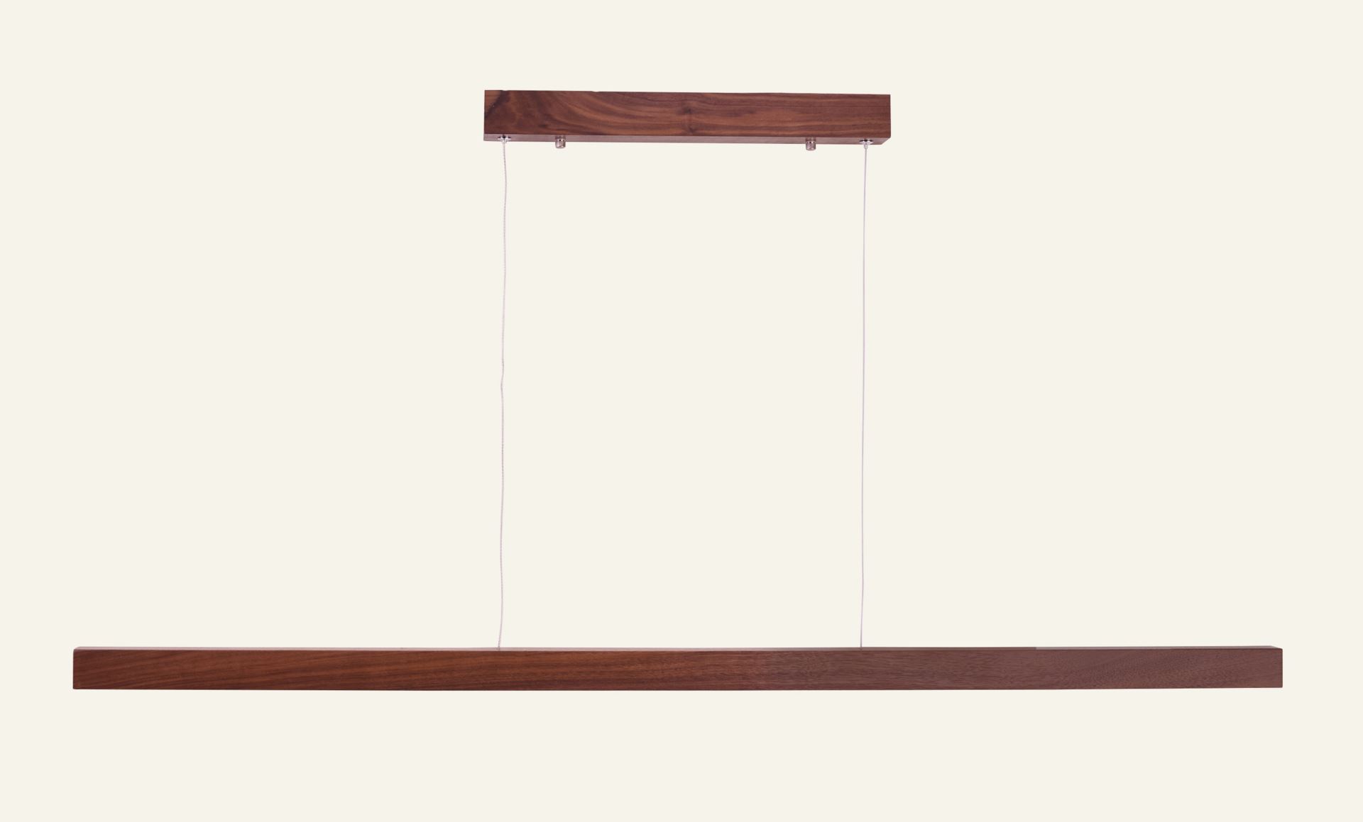 Deckenleuchte Braun - 34x120x40 cm Braun - 1