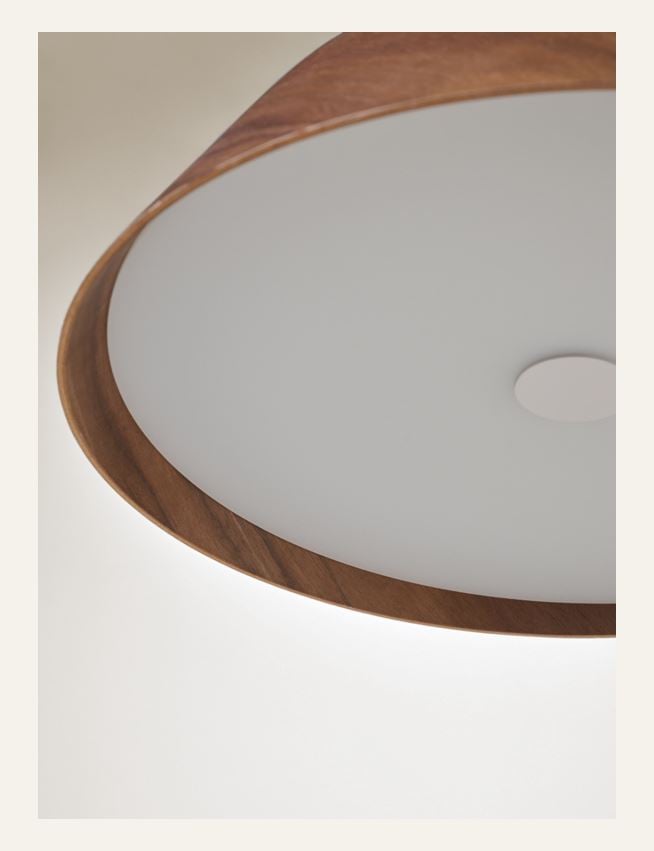 Deckenleuchte Braun - 3