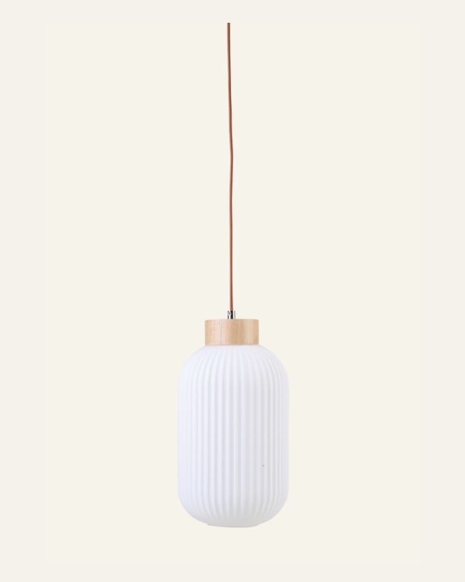 Deckenleuchte Natur - 41 cm ø20 Natur - 1