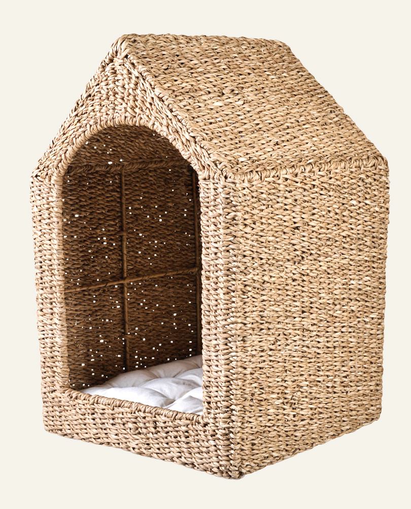 Hundebett Natur - 38x44x62 cm Natur - 1