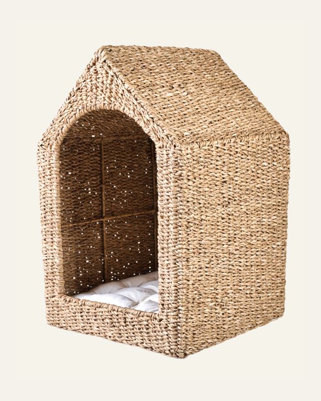 Hundebett Natur - 38x44x62 cm Natur - 1