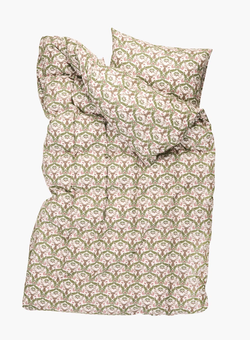 Flanellbettwäsche Multi/Pink - 2