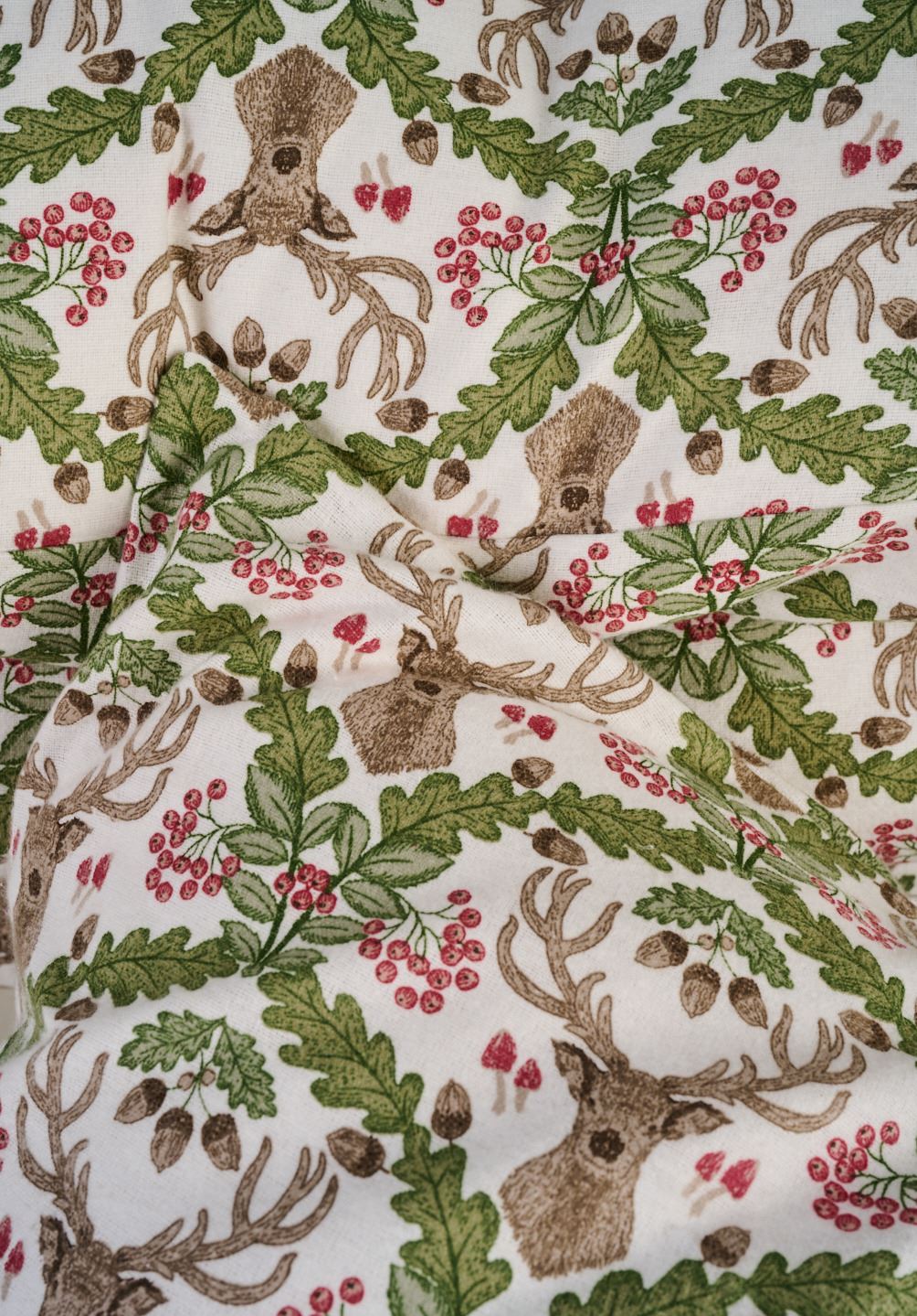 Flanellbettwäsche Multi/Pink - 3