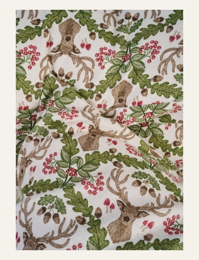 Flanellbettwäsche Multi/Pink - 3