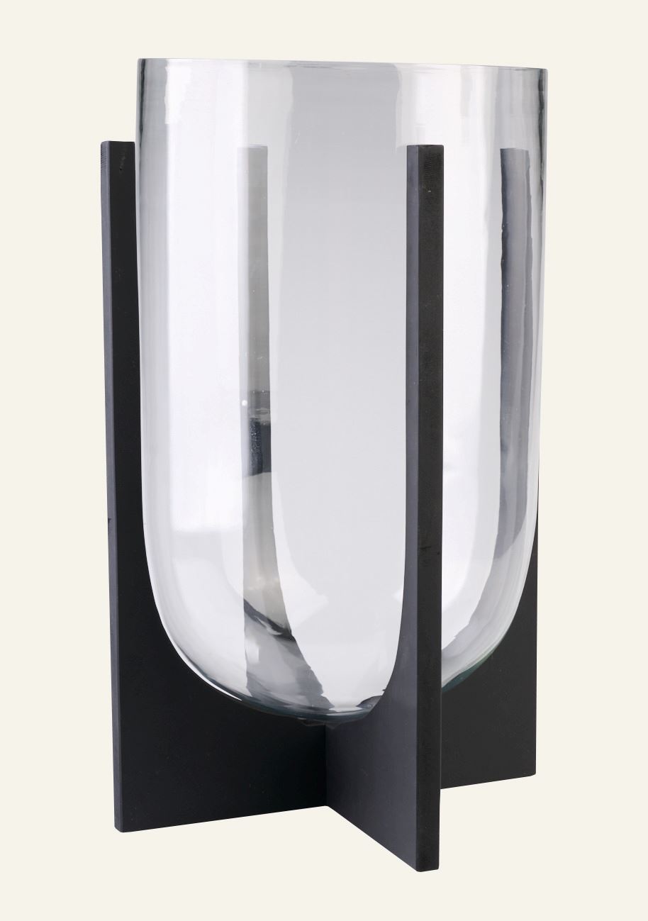 Vase Transparent - 13x13x24 cm Transparent - 1